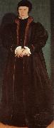 Hans Holbein Christina of Denmark Duchess of Milan oil painting artist